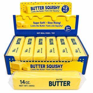 Сквіш-антистрес Butter Вершкове масло 24&times;5 см