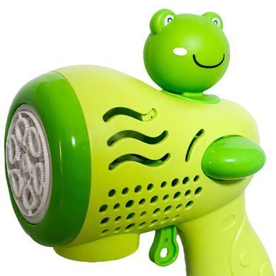 Пістолет для мильних бульбашок Bubble Gun Жабка