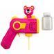 Пістолет для мильних бульбашок Bubble Gun з ведмедиком