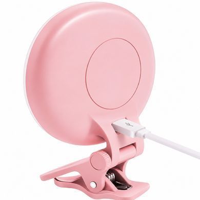 Кільцева лампа для селфі Ring Light F-508 LED на прищіпці