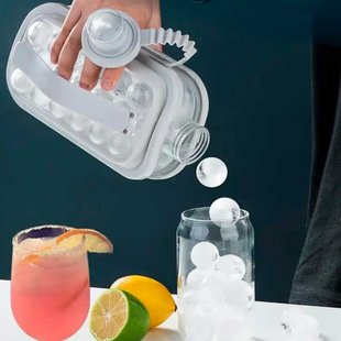 Многоразовая бутылка - форма для льда и напитков