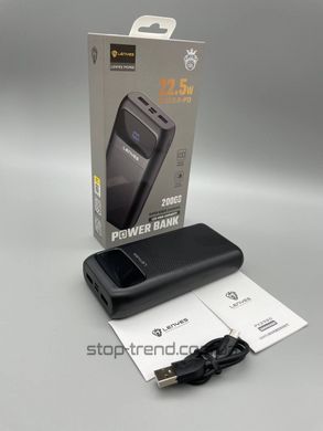 Power Bank LENYES PX298D 20000 mAh портативний зарядний пристрій