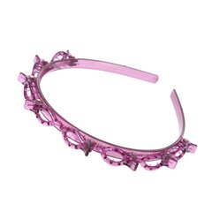 Обруч з шпильками для фіксації волосся Wisp Air Weave Рожево фіолетовий