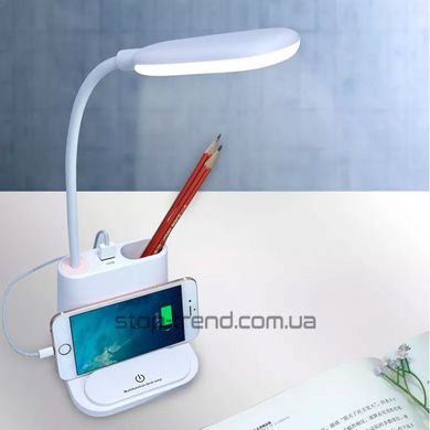 Лампа настольная светодиодная с аккумулятором 3 в 1 PowerBank