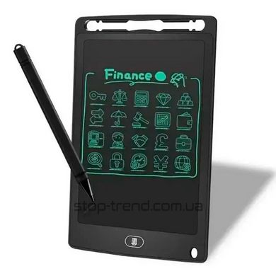 Дитячий планшет для малювання 8,5" LCD Writing Tablet Чорний