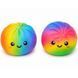 Сквіш-пельмень Baozi Squishy Toy антистрес 20 см Райдужний