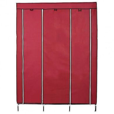 Тканинна шафа складана Storage Wardrobe 88130 см Червона