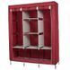 Тканинна шафа складана Storage Wardrobe 88130 см Червона