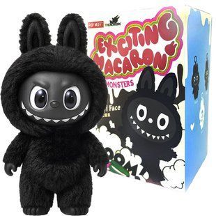 М'яка іграшка Лабубу Pop Mart The Monsters Exciting Black