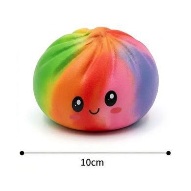 Сквиш-пельмень в пароварке Rainbow Mystery  Blind Box Радужный
