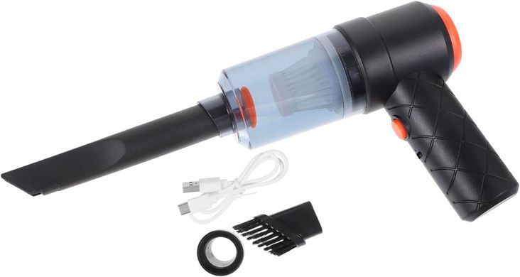 Бездротовий автомобільний порохотяг Vacuum cleaner Чорний