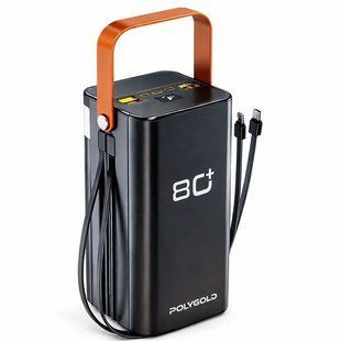 Power Bank Polygold 80000mAh повербанк 22.5W