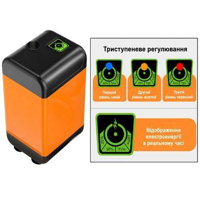 Портативний душ SHOWER-7200T 7800 мАг з дисплеєм