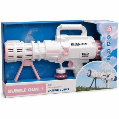 Пистолет-базука для мыльных пузырей Bazooka Bubble Gun