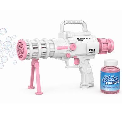 Пистолет-базука для мыльных пузырей Bazooka Bubble Gun