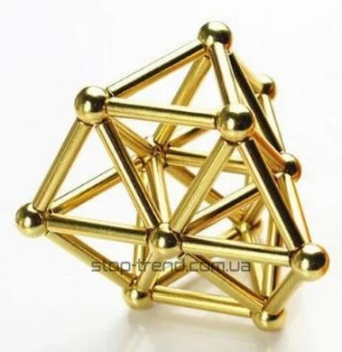 Нео куб стержни Золотой Neo Cube