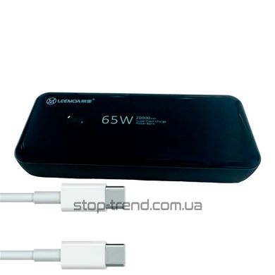 Power bank для ноутбука 20000 mAh Leemao S6 65W PD