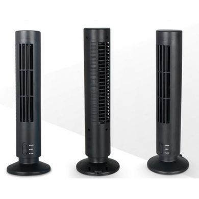 Вентилятор без лопастей аккумуляторный USB 33 см