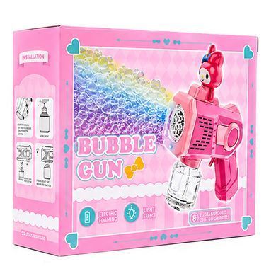 Пистолет-генератор мыльных пузырей Bubble Gun Мелоди