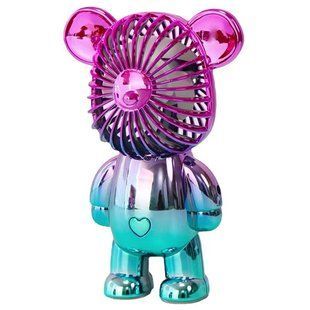 Портативный мини-вентилятор в форме мишки Simple Style Fan