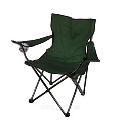 Розкладний стілець - крісло Темно - зелений